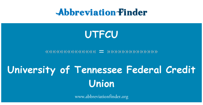 UTFCU: University of Tennessee Federal Kredi Birliği