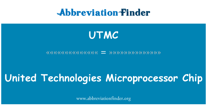 UTMC: ユナイテッド ・ テクノロジー マイクロ プロセッサ チップ