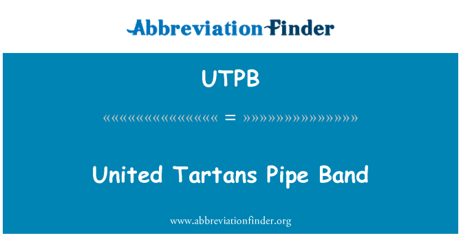 UTPB: Inite Tartans tiyo bann