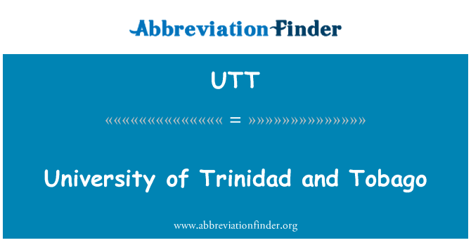 UTT: Inivèsite Trinidad ak Tobago