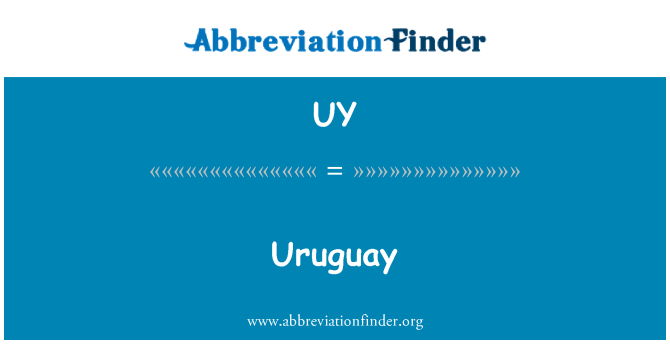 UY: Uruguay