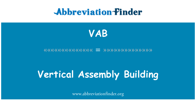 VAB: Construction asanble vètikal