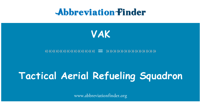 VAK: بُنیادی فضائی کو اسکوارڈن