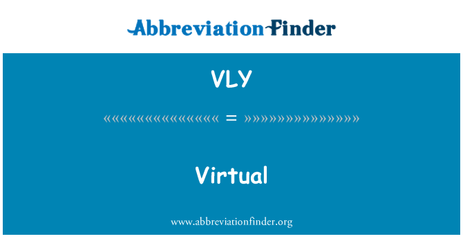 VLY: مجازی
