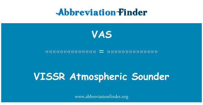 VAS: VISSR scandaglio atmosferico