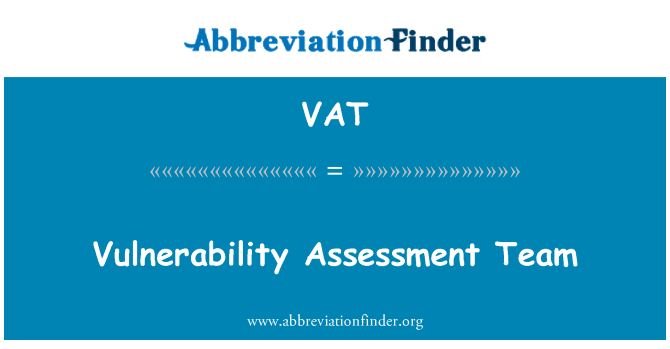 VAT: Equip de valoració de vulnerabilitat