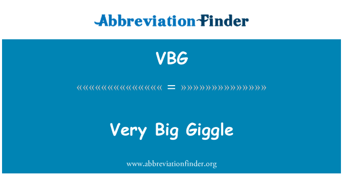 VBG: बहुत बड़ा खीस