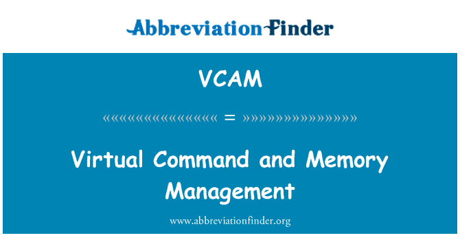 VCAM: Virtual Command and Memory Management