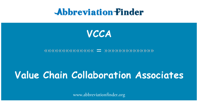 VCCA: Valè chèn kolaborasyon Associates