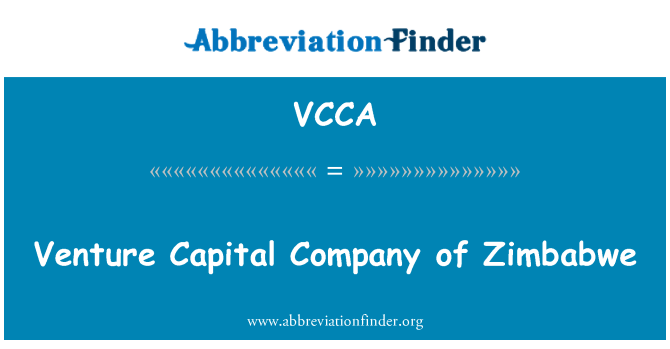 VCCA: Konpayi antrepriz kapital peyi Zimbabwe