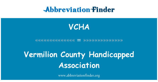 VCHA: Vermilion County Handicapped Association
