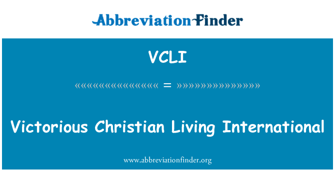 VCLI: Sejrende Christian levende International