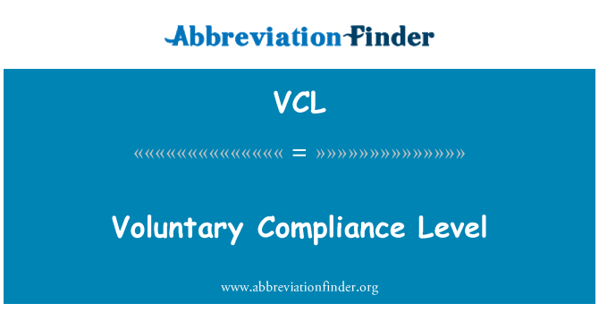 VCL: Dobrovoľné splnenie povinností úroveň