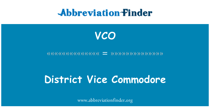 VCO: Distri vis Commodore