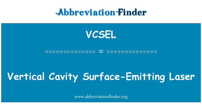 VCSEL: Cavidad vertical superficie emisores láser