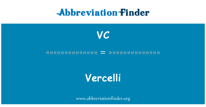 VC: Vercelli