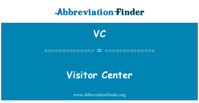 VC: Návštevnícke centrum
