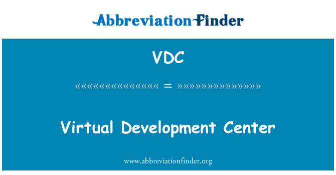 VDC: Virtuaalne uurimiskeskus