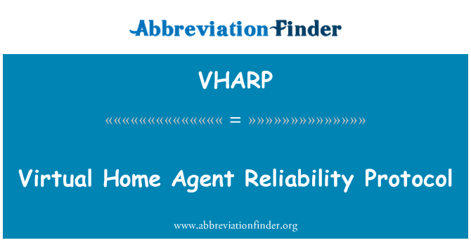 VHARP: Đại lý nhà ảo đáng tin cậy giao thức