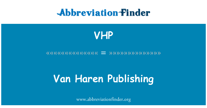 VHP: Van Haren izdavaštvo