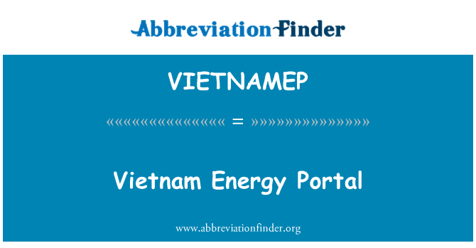 VIETNAMEP: Vietnam energi Portal