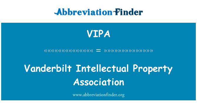 VIPA: Vanderbilt Intellectual Property Association