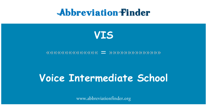 VIS: Stimme Intermediate School