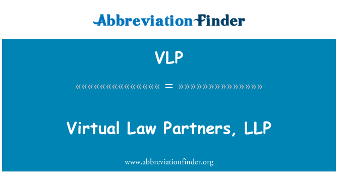 VLP: Legge virtuale Partners, LLP