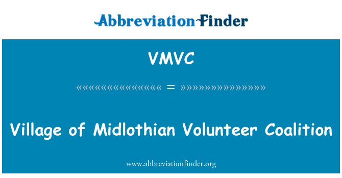 VMVC: Koalizzjoni voluntier Villaġġ ta ' Midlothian
