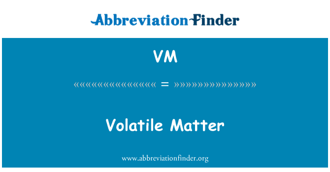 VM: Lenduvate ainete