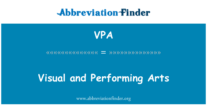 VPA: Woblèm Et ke Arts