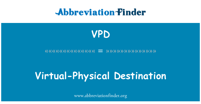 VPD: Destinazione virtuale-fisico