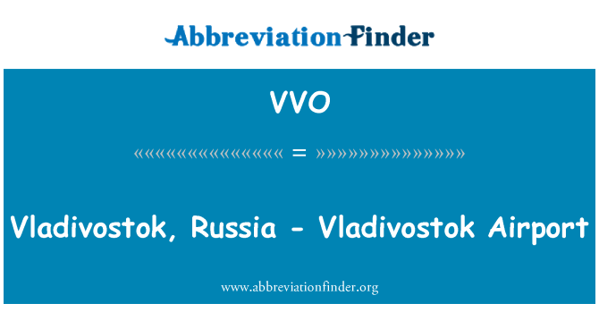 VVO: Vladivostok, Rússia - Vladivostok Airport