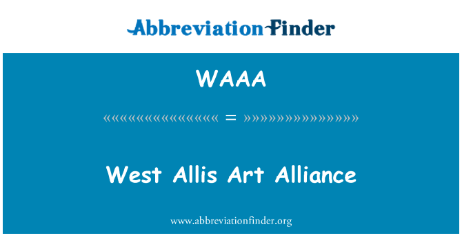 WAAA: West Allis Art aliança