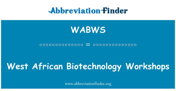 WABWS: Ateliers lwès Afwik Biotechnologie