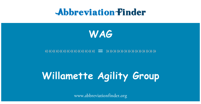 WAG: Gwoup Souplesse Willamette