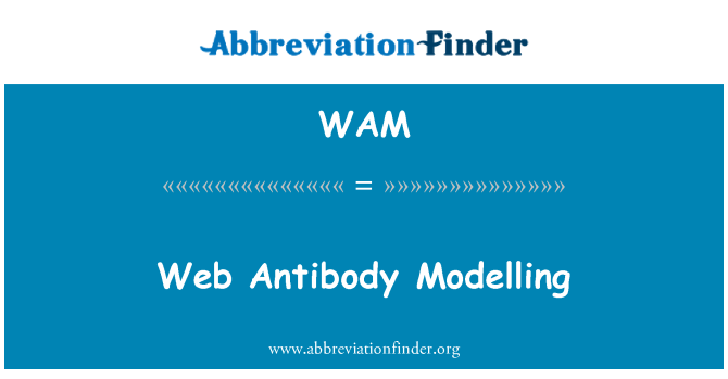 WAM: Web antibodi pemodelan