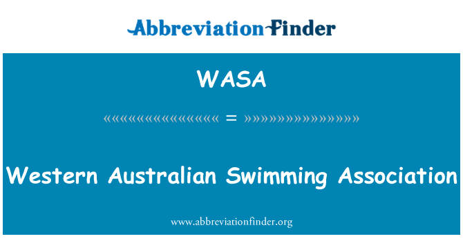 WASA: Západní australské plavecké asociace
