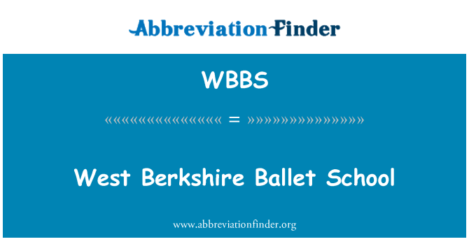 WBBS: West Berkshire Ballet School