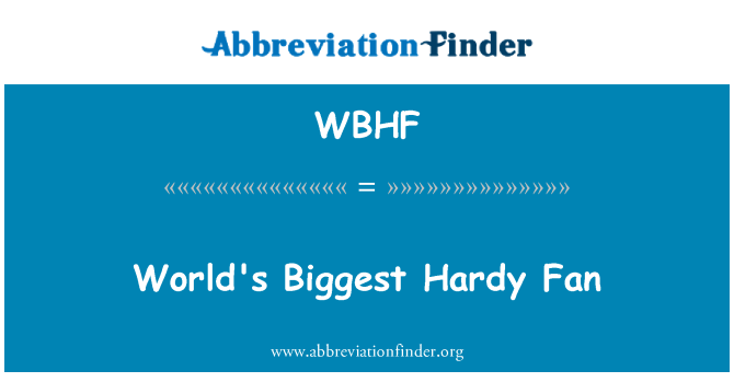 WBHF: Kipas tahan lasak yang terbesar di dunia