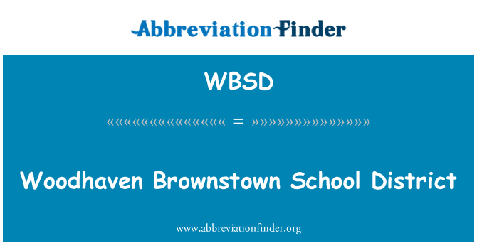 WBSD: Brownstown Woodhaven lekòl distrik