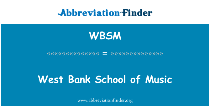 WBSM: Ysgol cerdd lan orllewinol