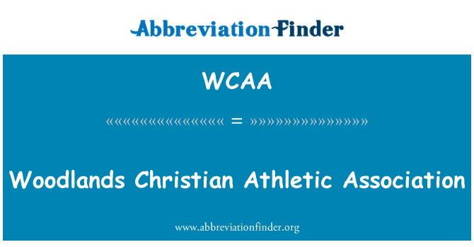 WCAA: Lesy křesťanské atletická asociace