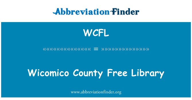 WCFL: 米克縣免費圖書館