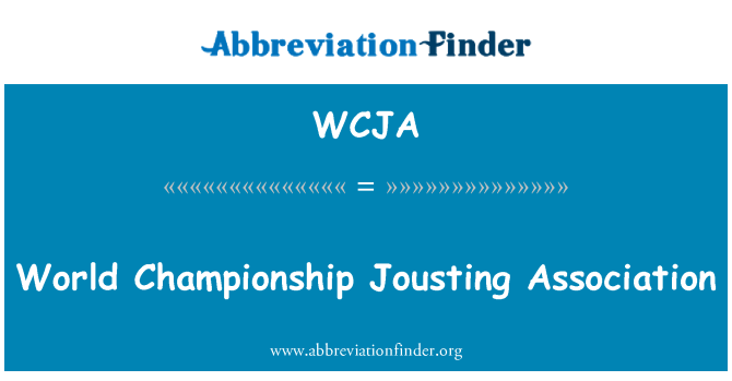 WCJA: אגודת תחרות הפלה ברומח האליפות העולמית