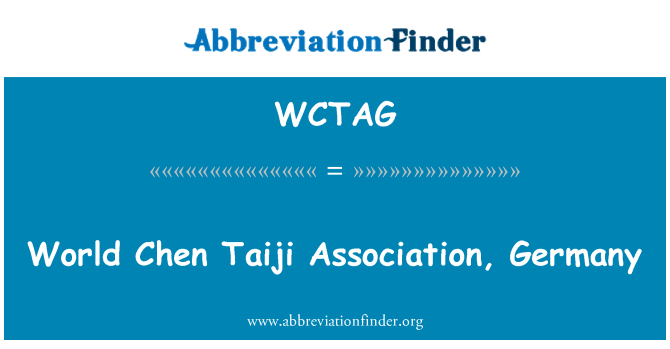 WCTAG: World Chen Taiji Association Deutschland