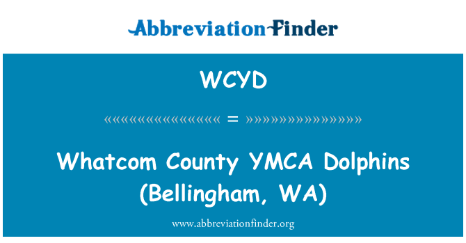WCYD: Whatcom County YMCA Dolphins (Bellingham, WA)