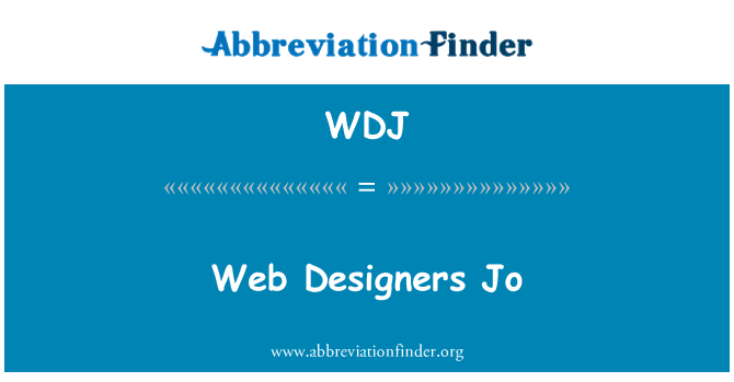 WDJ: Web thiết kế Jo