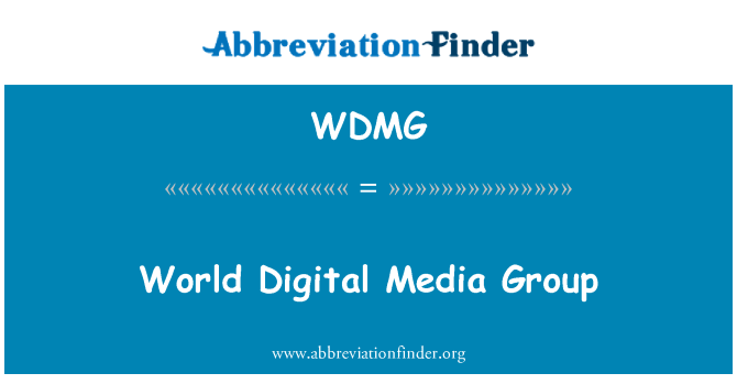 WDMG: Welt-Digital-Media-Gruppe