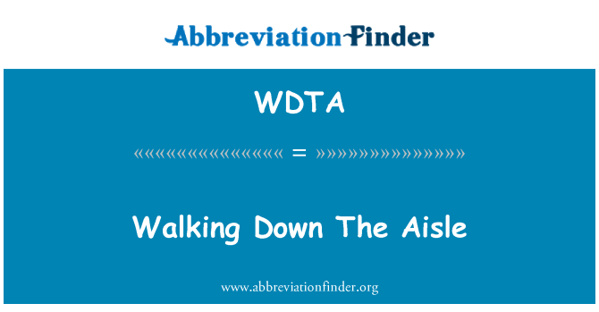 WDTA: 順著通道往前走